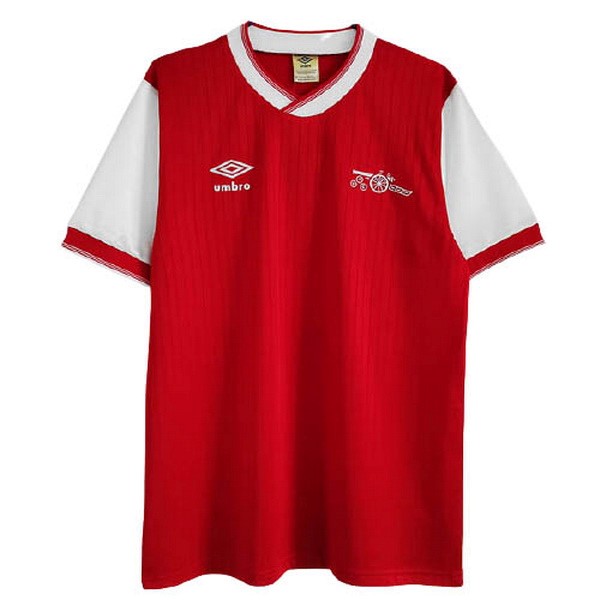 Tailandia Camiseta Arsenal Replica Primera Ropa Retro 1983 1984 Rojo